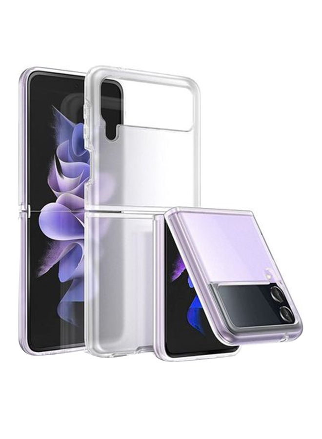 Rock Pow Shockproof Non-Slip Protective Case Cover For Samsung Galaxy Z Flip 3 5G Clear - Image 1