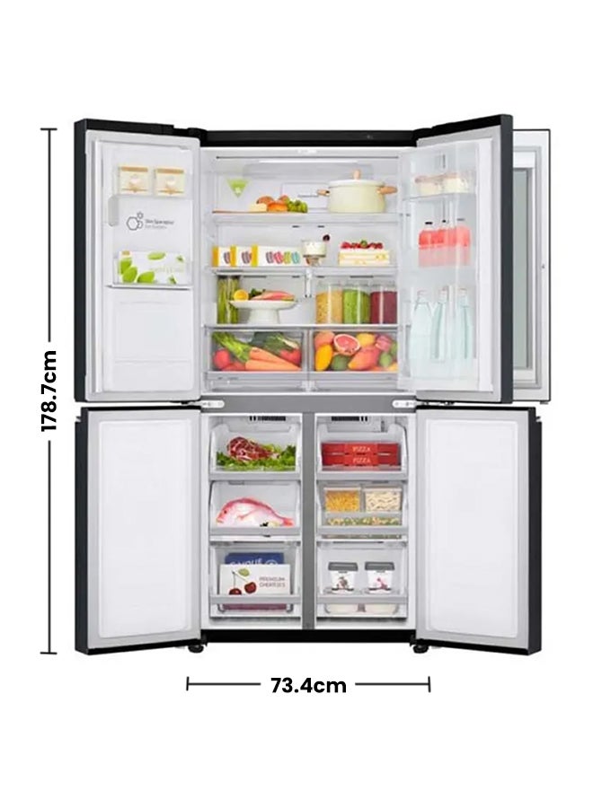 French Door Refrigerator 570 Litres 200 W GR-X29FTQKL Matt Black - v1641655712/N41909979A_2