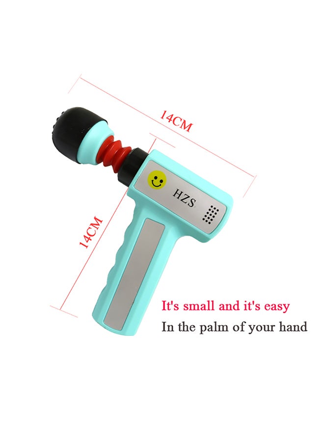 Fascia Gun Muscle Massager Green 15x14x4centimeter - Image 2
