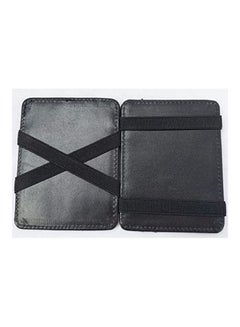 Genuine Cow Leather Wallet Replacement Faux Leather Purse Pouch Black