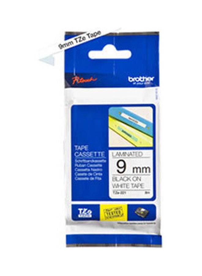 brother Labelling Tape TZ221 White - Image 3