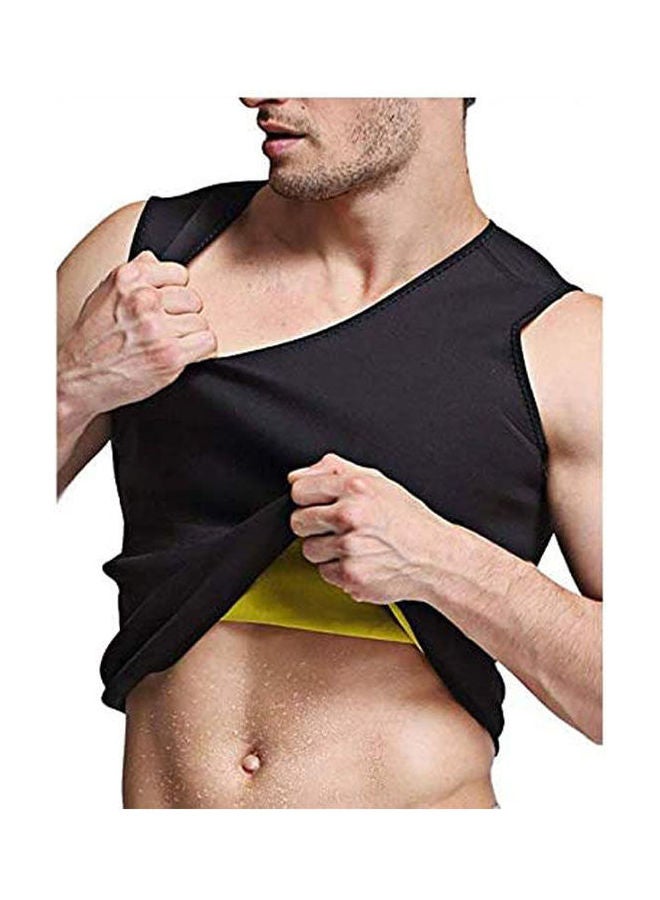 Generic Waist Trainer Vest For Weightloss Hot Neoprene Corset Body Shaper Zipper Sauna Tank Top Workout Shirt Black  - Image 2