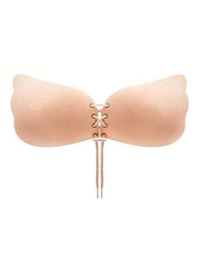 Mixed Materials Bra White - Image 1