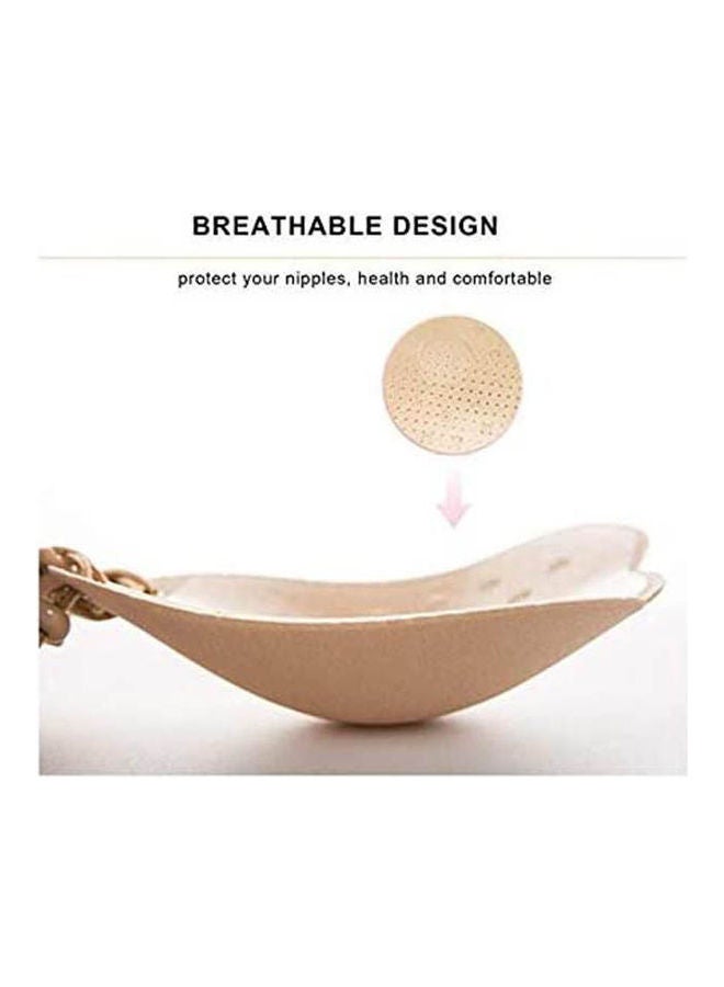 Mixed Materials Bra White - Image 2