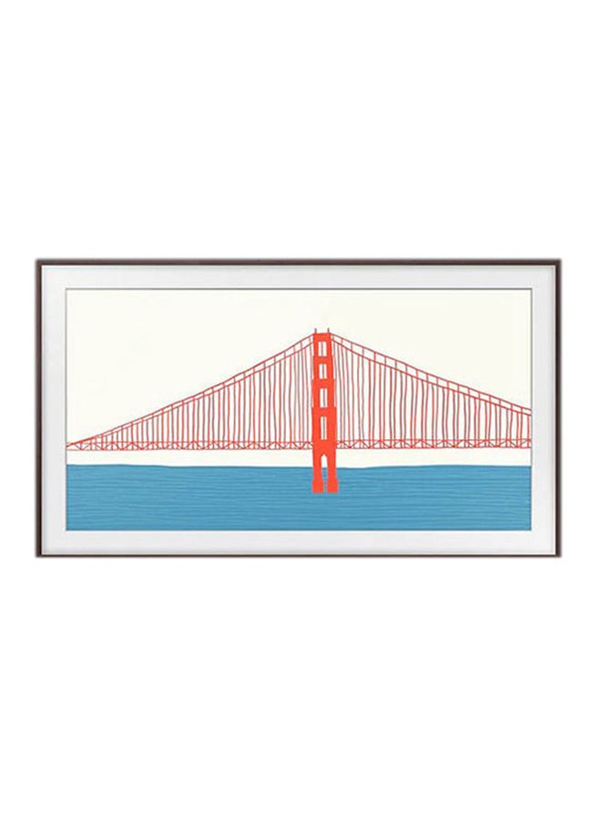 Samsung The Frame Customizable Bezel Brown - Image 1