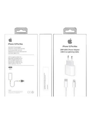 20W USB-C Power Adapter UE Version For iPhone 12 Pro Max White - v1641726219/N52371844A_1