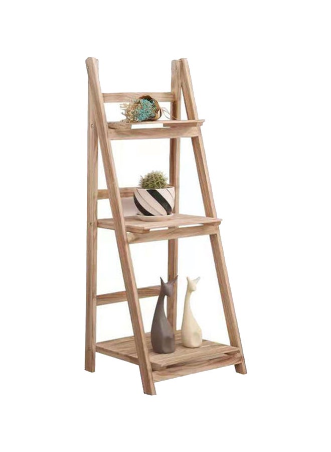 LINGWEI Multipurpose Ladder Design Beige 42x32x114cm  - Image 1