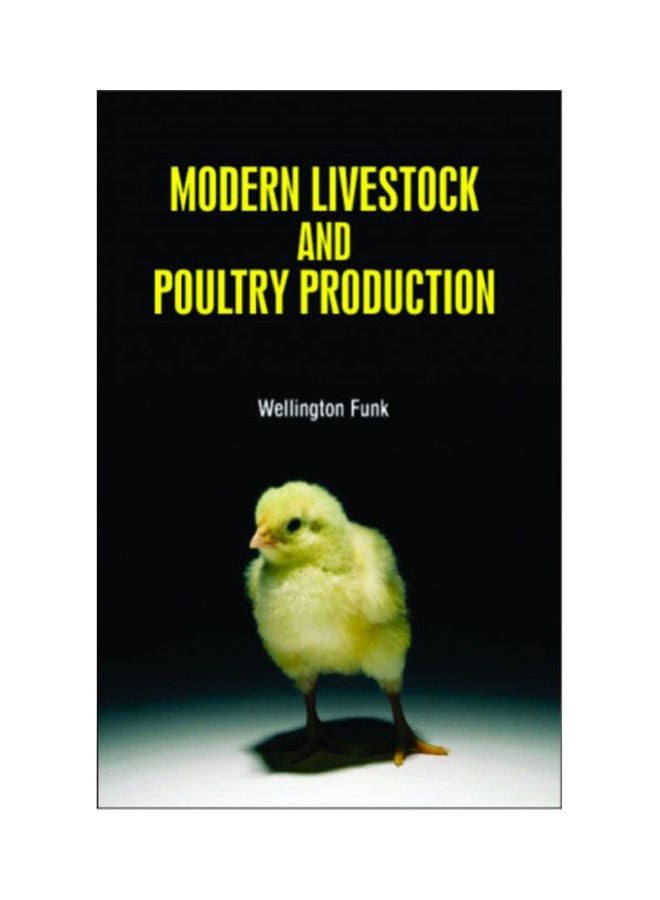 Modern Livestock And Poultry Production Hardcover English by WELLINGTON FUNK - 2020