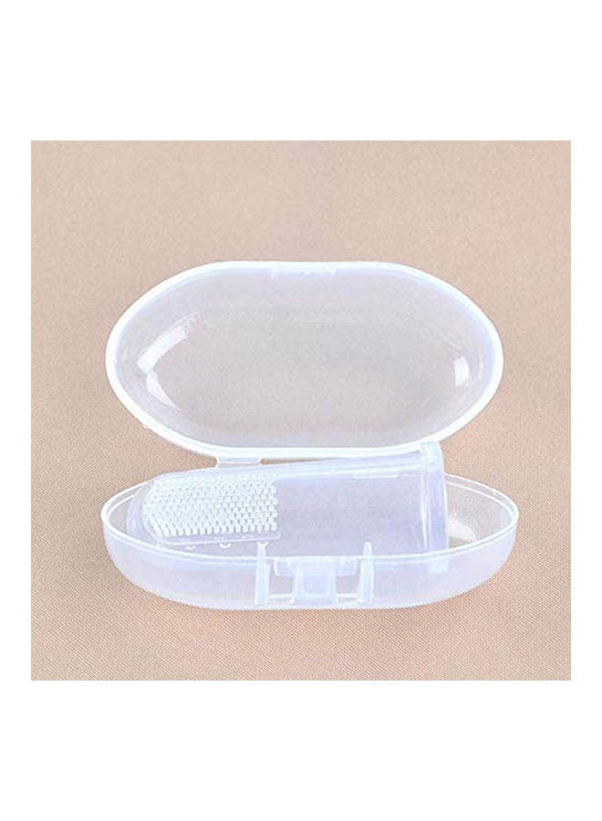 Generic 3 Pcs Baby Finger Toothbrush Kids Safety Silicone Baby Teether With Box Baby Soft Tooth Cleaning Tool  - Image 2