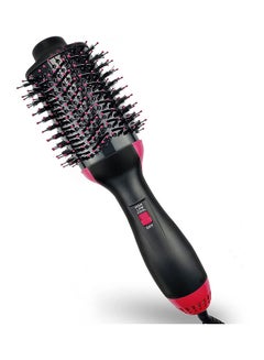 Arabest Hair Dryer Hot Air Styling Brush Red/Black 34.6 X 7.58 X 5.53cm  - Image 1