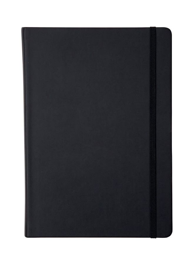 كولينز Legacy A5 Hard Cover Notebook Black - Image 1