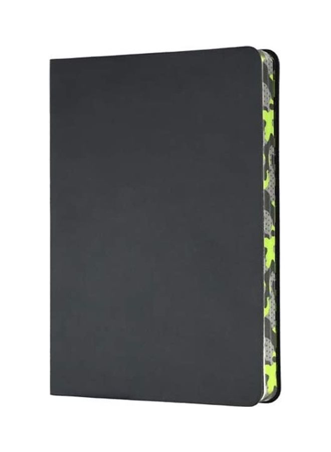 Collins Edge Camo B6 Ruled Notebook Charcoal - Image 1