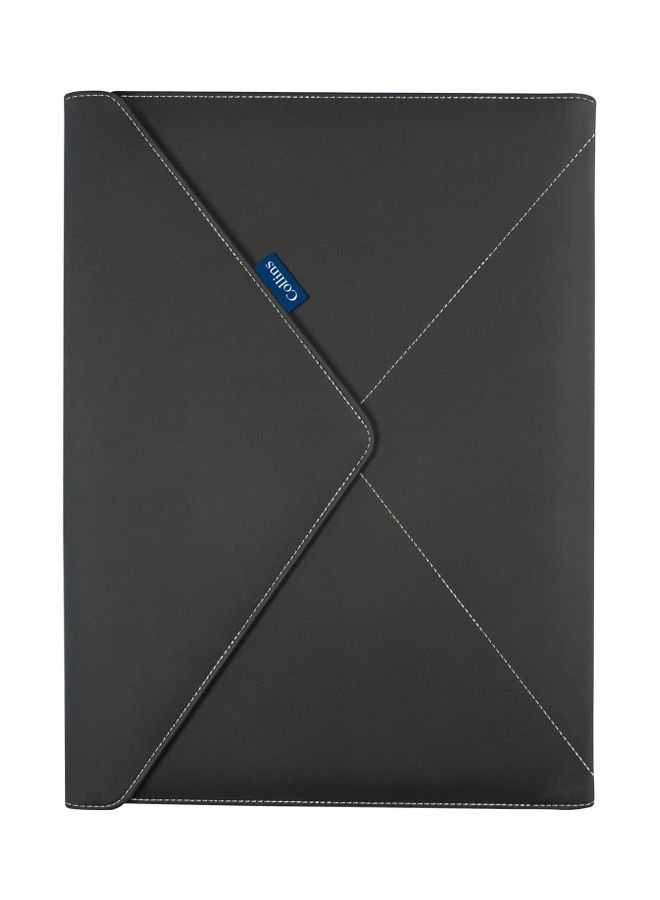 Collins - Conference Ringbinder Folder with Flap Closure Black - Image 1