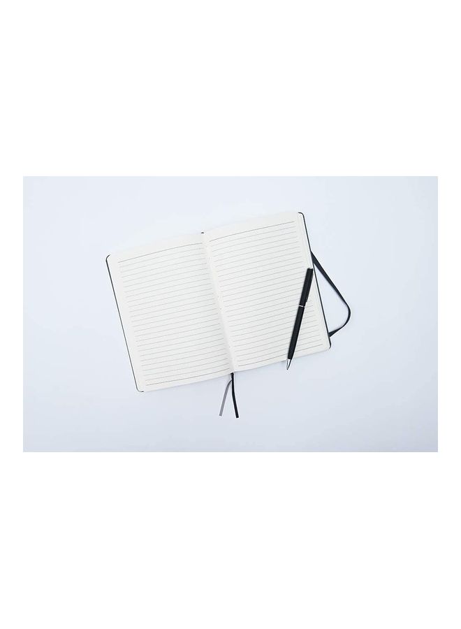 Collins B6 Glasgow Ruled Notebook Black - Image 2