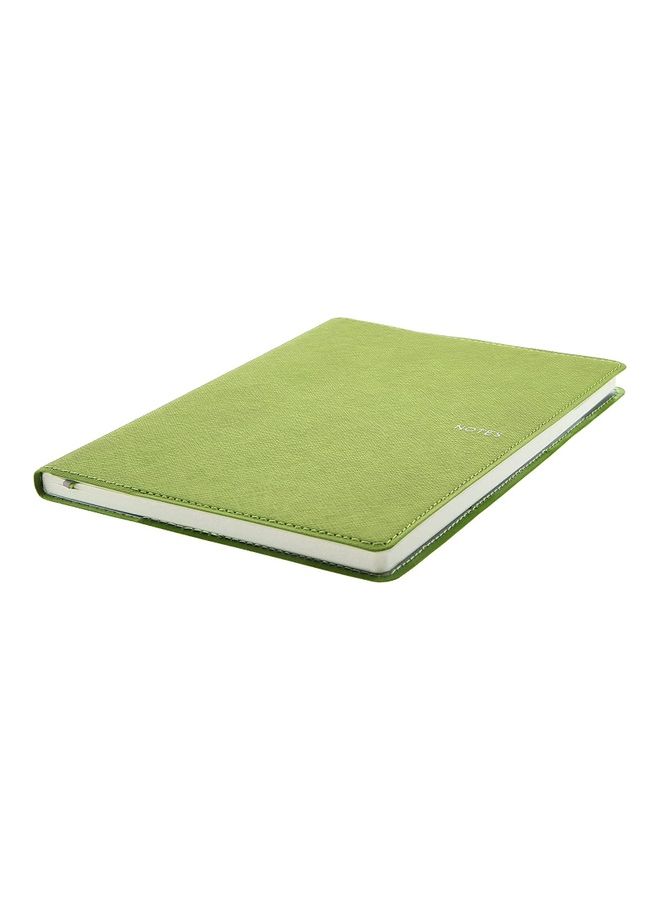 Collins A5 Melbourne Ruled Notebook Green - Image 2