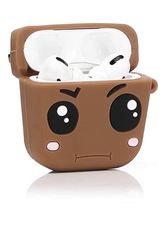 YONK Protective Case Cover For Apple AirPods Pro Brown - Image 2