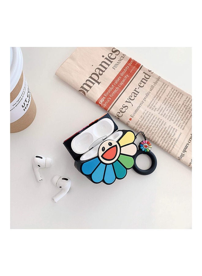 YONK Protective Case Cover For Apple AirPods Pro Sunflower Pattern - Image 2