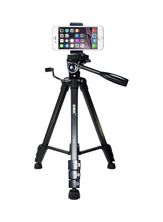 DMK Power T668 Tripod With Mobile Holder For Nikon D7100 D5300 Black - Image 1