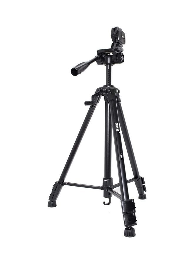 DMK Power T590 Travel Tripod With Mobile Holder And Carrying Bag Black - Image 2