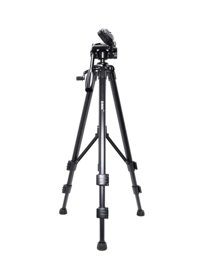 DMK Power T590 Travel Tripod With Mobile Holder And Carrying Bag Black - Image 3