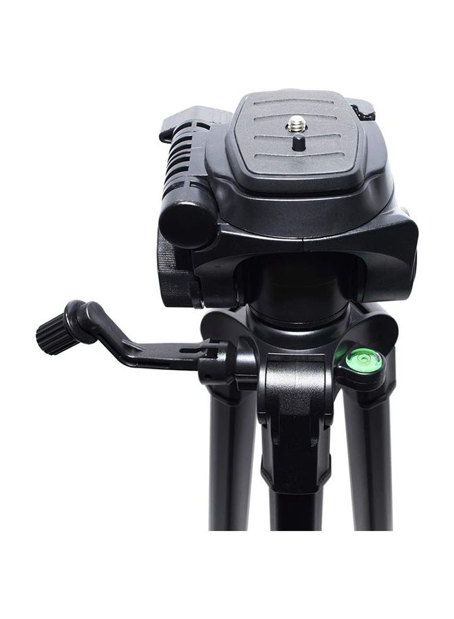 DMK Power T590 Travel Tripod With Mobile Holder And Carrying Bag Black - Image 4