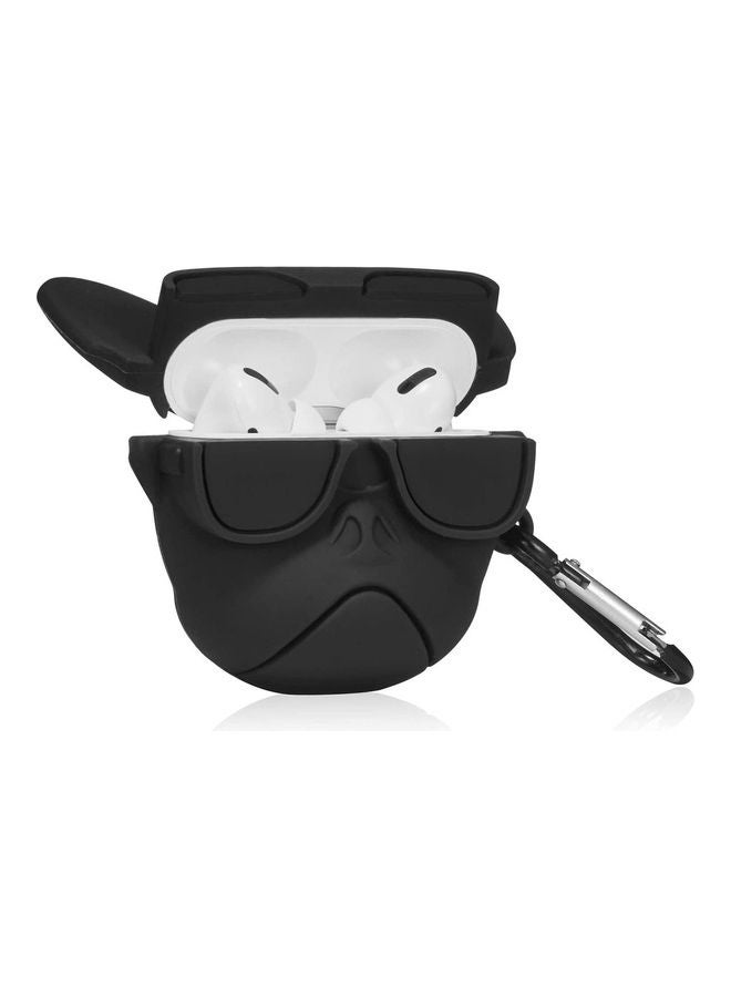YONK - Protective Case Cover For Apple AirPods Pro Black Cool Dog - Image 1