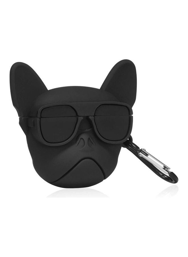 YONK - Protective Case Cover For Apple AirPods Pro Black Cool Dog - Image 1