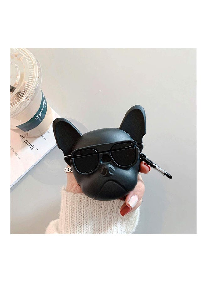YONK - Protective Case Cover For Apple AirPods Pro Black Cool Dog - Image 1