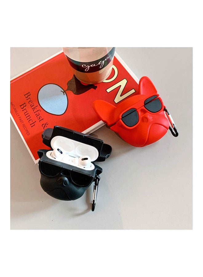 YONK - Protective Case Cover For Apple AirPods Pro Black Cool Dog - Image 1