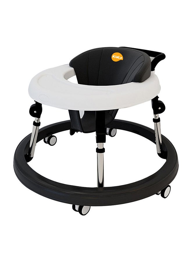 Kidle Multifunctional Anti-Rollover Baby Walker- Black 