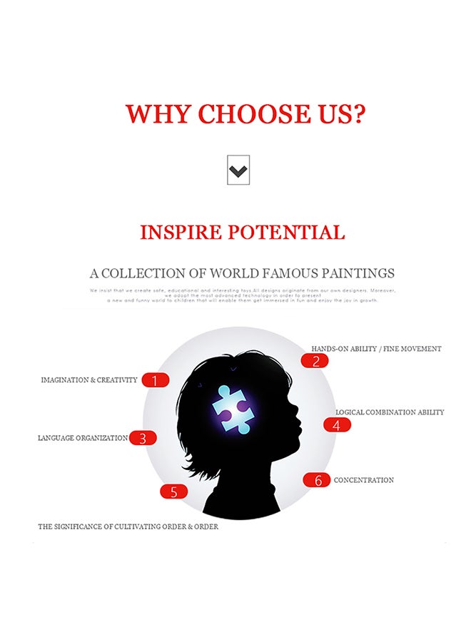 كيدل أحجية قطع تركيب مستطيلة الشكل بتصميم عائلة كلاب مكونة من 1000 قطعة 75 x 50سم - Image 5