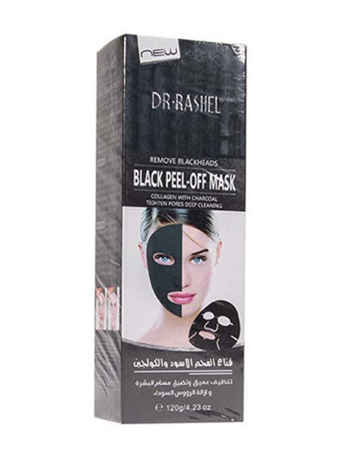 DR. RASHEL - Peel-Off Mask Black 120grams - Image 1