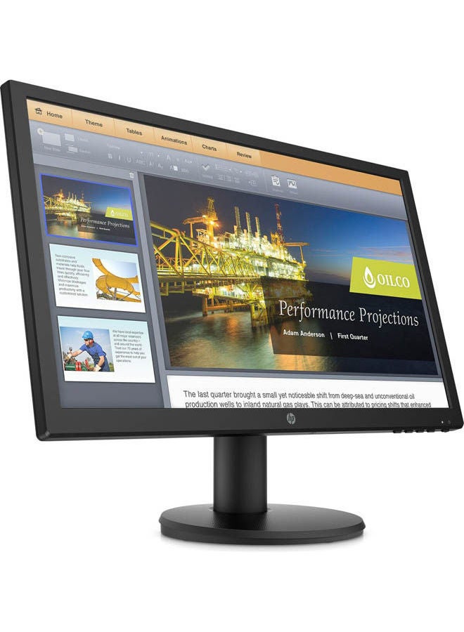 HP 20.7 Inch Full Hd Screen Led Monitor With TN Panel Black - Image 2