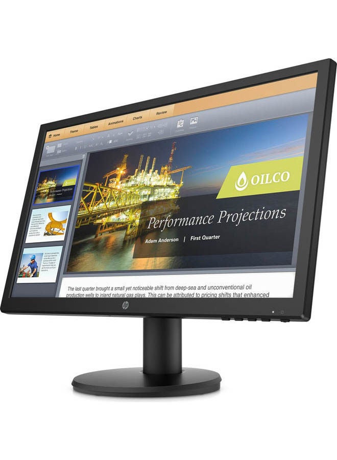 HP 20.7 Inch Full Hd Screen Led Monitor With TN Panel Black - Image 3