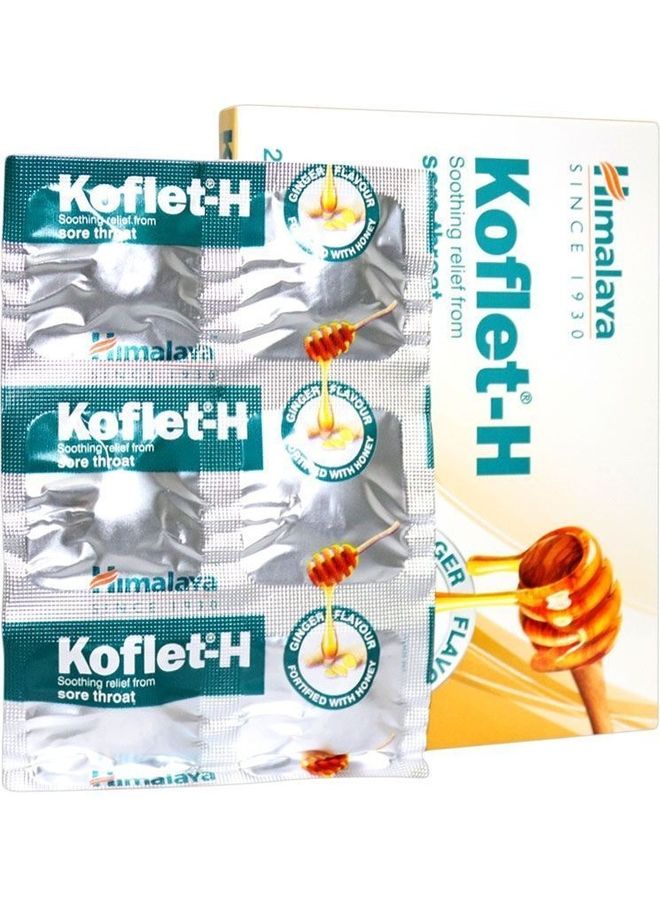 هيمالايا عبوة أقراص استحلاب كوفليت-إتش بالزنجبيل من 12 قطعة - Image 2