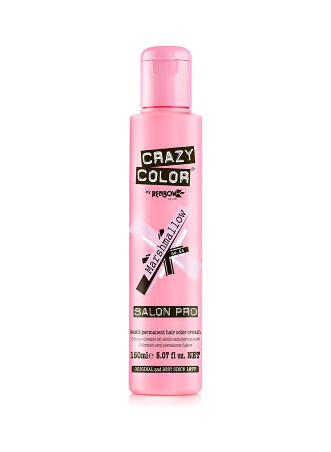 Crazy Color Semi-Permanent Hair Dye Marshmallow 150ml  - Image 1