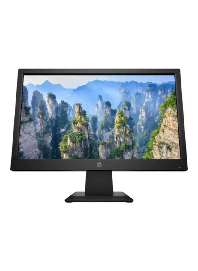 HP 18.5 Inch Wxga Screen Led Monitor With TN Panel Black  - Image 1