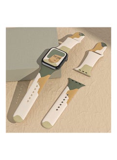 New Fashion Silicone Strap For Apple Watch 41/40/38mm Printed