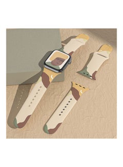 New Fashion Silicone Strap For Apple Watch 41/40/38mm Printed