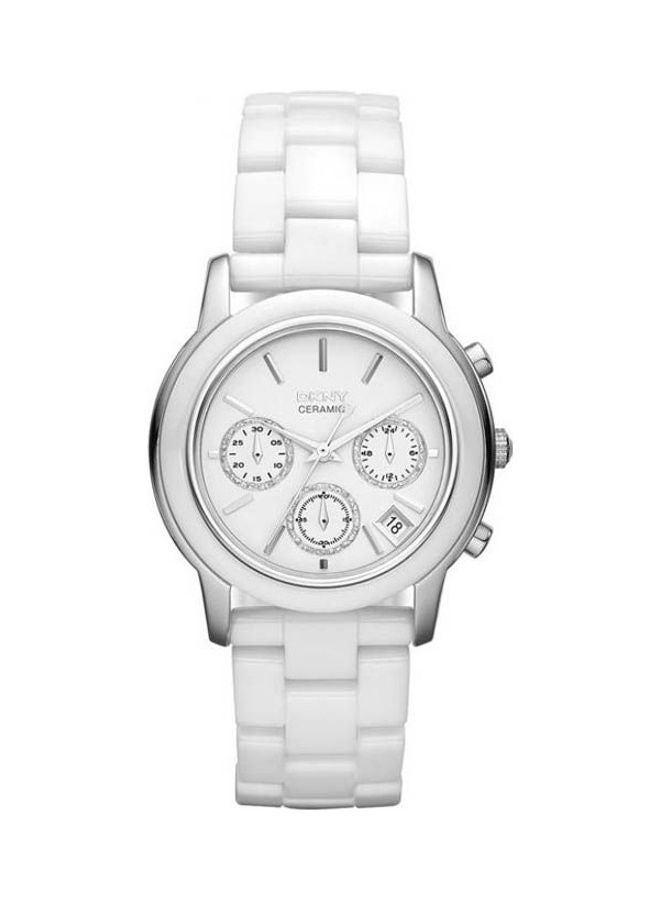 DKNY - Women's Ceramic Analog Clasp Watch Ny8313 - Image 1