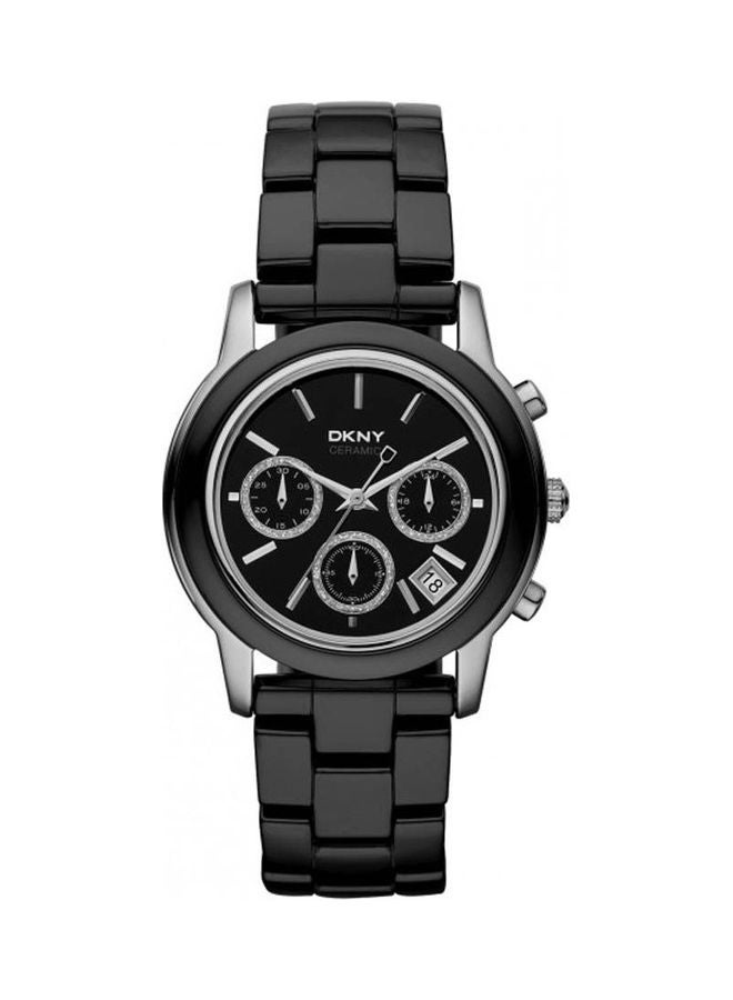 DKNY Women's Stainless Steel Chronograph Clasp Watch Ny8314 - Image 1