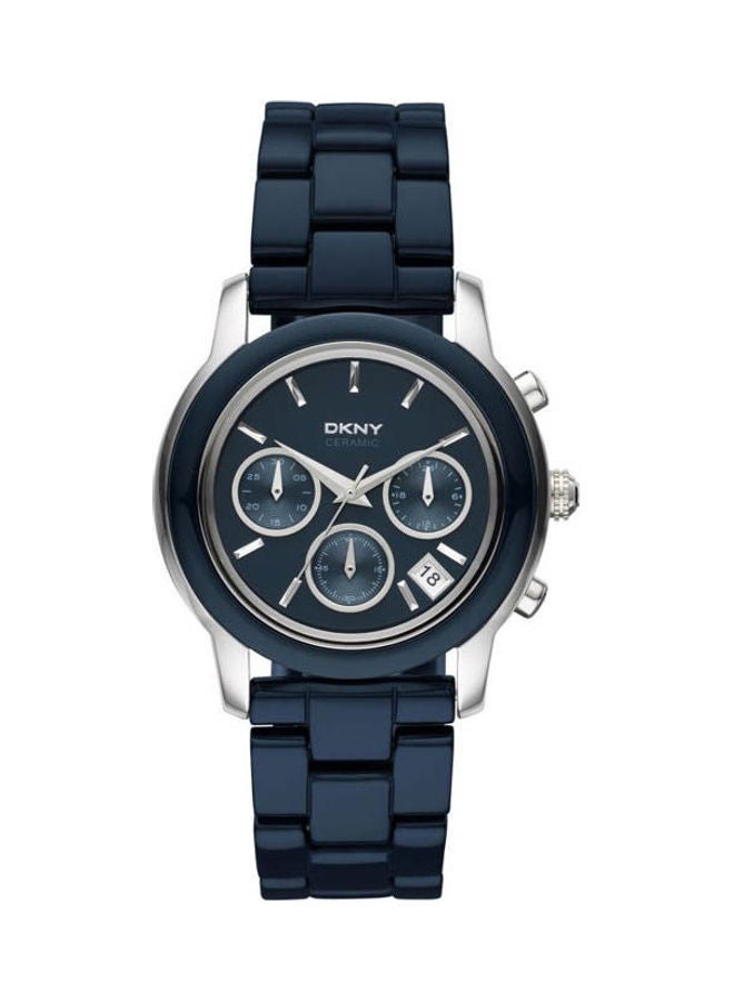 DKNY Women's Ceramic Chronograph Clasp Watch Ny8429 