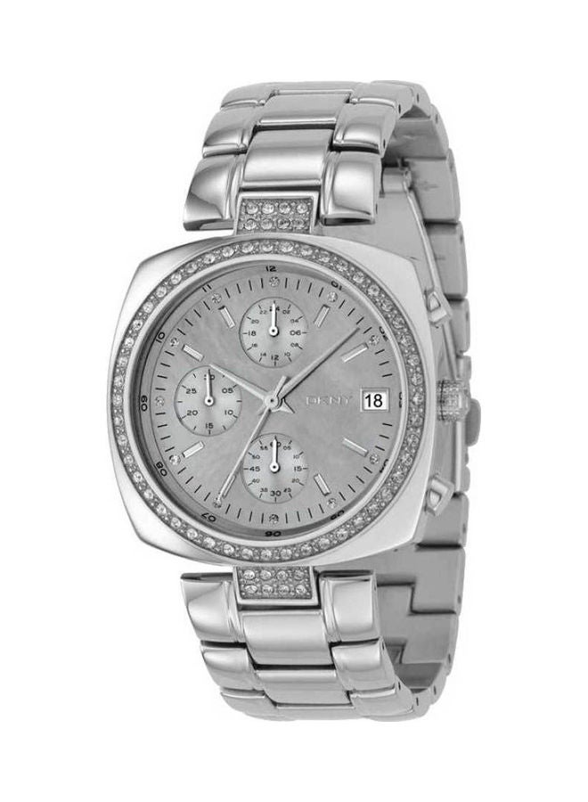 DKNY Stainless Steel Chronograph Clasp Watch Ny4907 - Image 1