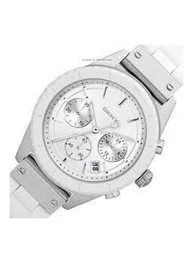 DKNY - Women's Plastic Chronograph Clasp Watch Ny8579 - Image 1