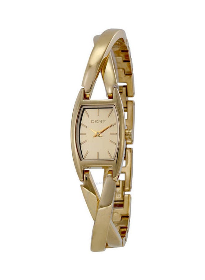 DKNY Women's Metal Analog Hook & Loop Watch Ny8873  - Image 1