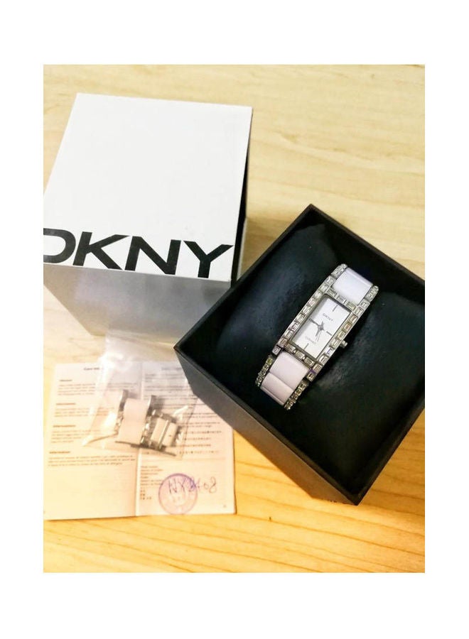 DKNY Women's Stainless Steel Analog Clasp Watch Ny8408  - Image 2