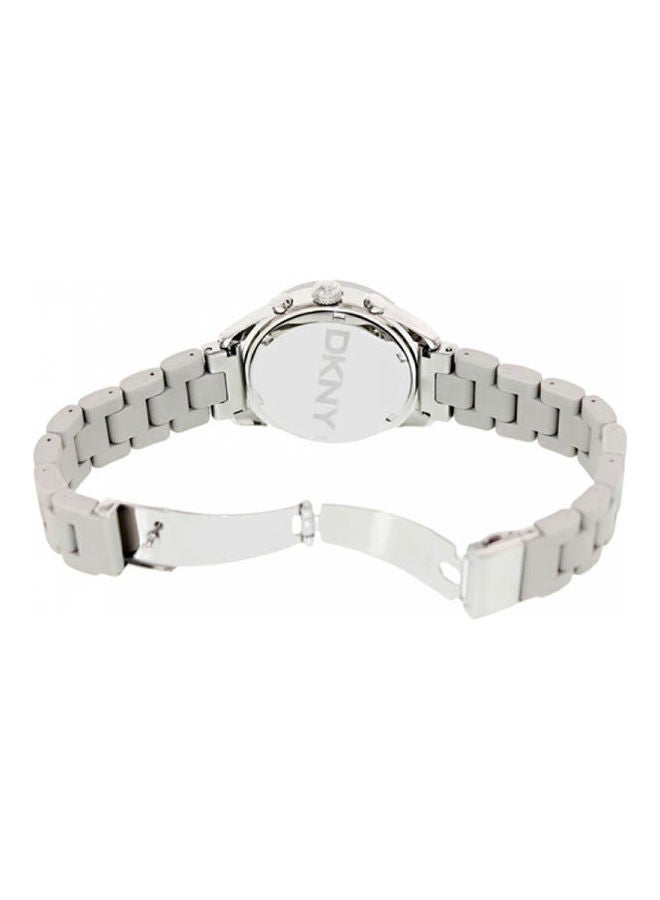 DKNY Women's Rubber Chronograph Clasp Watch Ny8580  - Image 2