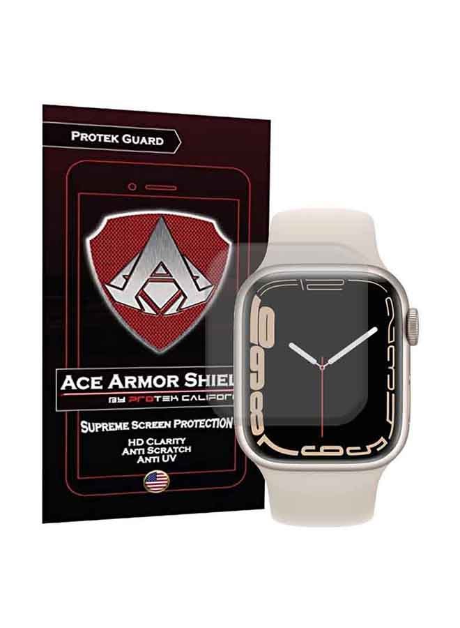 Ace Armor Shield 6-Piece Soft Ultra-Thin Anti-Shock Screen Protector For Apple Watch 41mm Clear  - Image 1
