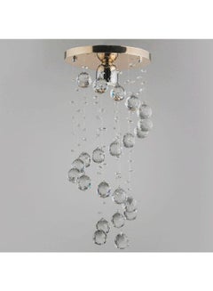 NAGAFA SHOP Chandelier Modern Crystal Lollipop Gold 25X45cm 