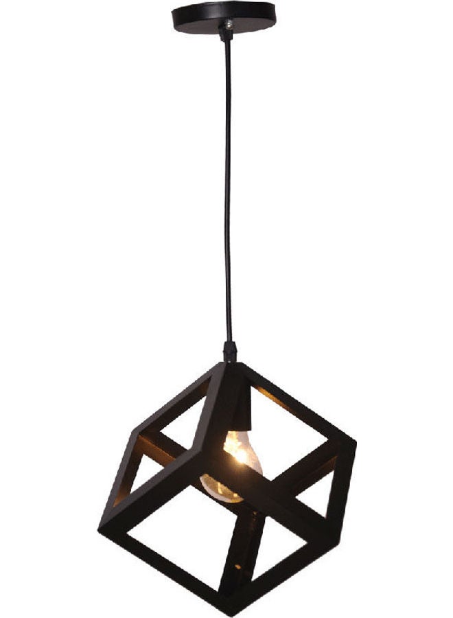 نجفة شوب Modern Ceiling Lamp Black 16X16cm  - Image 1